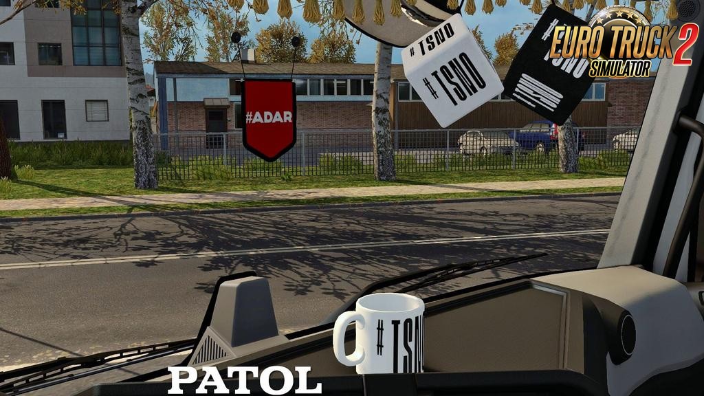 ADAR and TSNO cabin accessories for Ets2