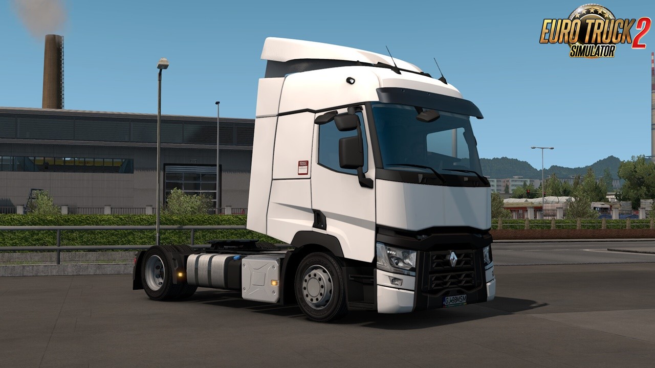 Realistic exhaust "cover" for Renault Range T v1.0 in Ets2