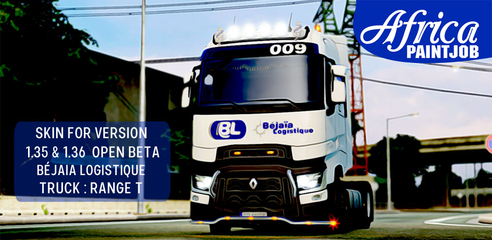 Béjaia Logistique Skin for Renault Range T v1.0 (1.36.x)