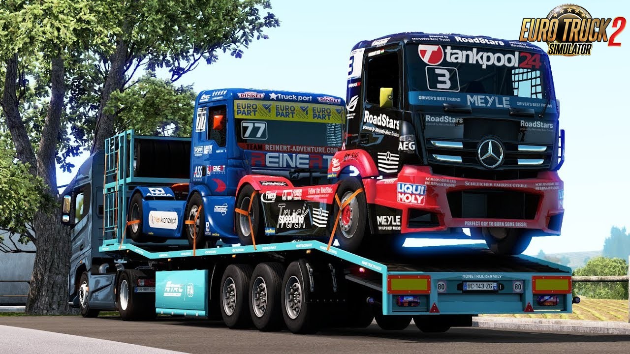 Racer Trucks Transporter Ownable for Ets2