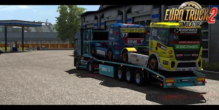 Racer Trucks Transporter Ownable for Ets2