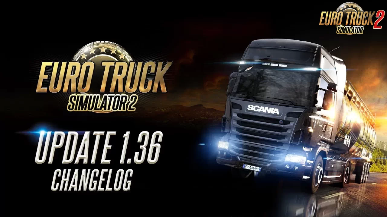 Euro Truck Simulator 2 Update 1.36