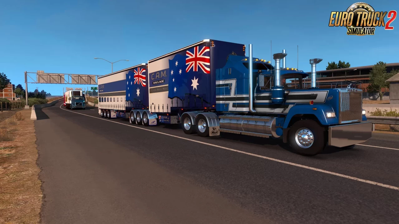 Australian Drop Deck Trailers v1.0 (1.36.x)