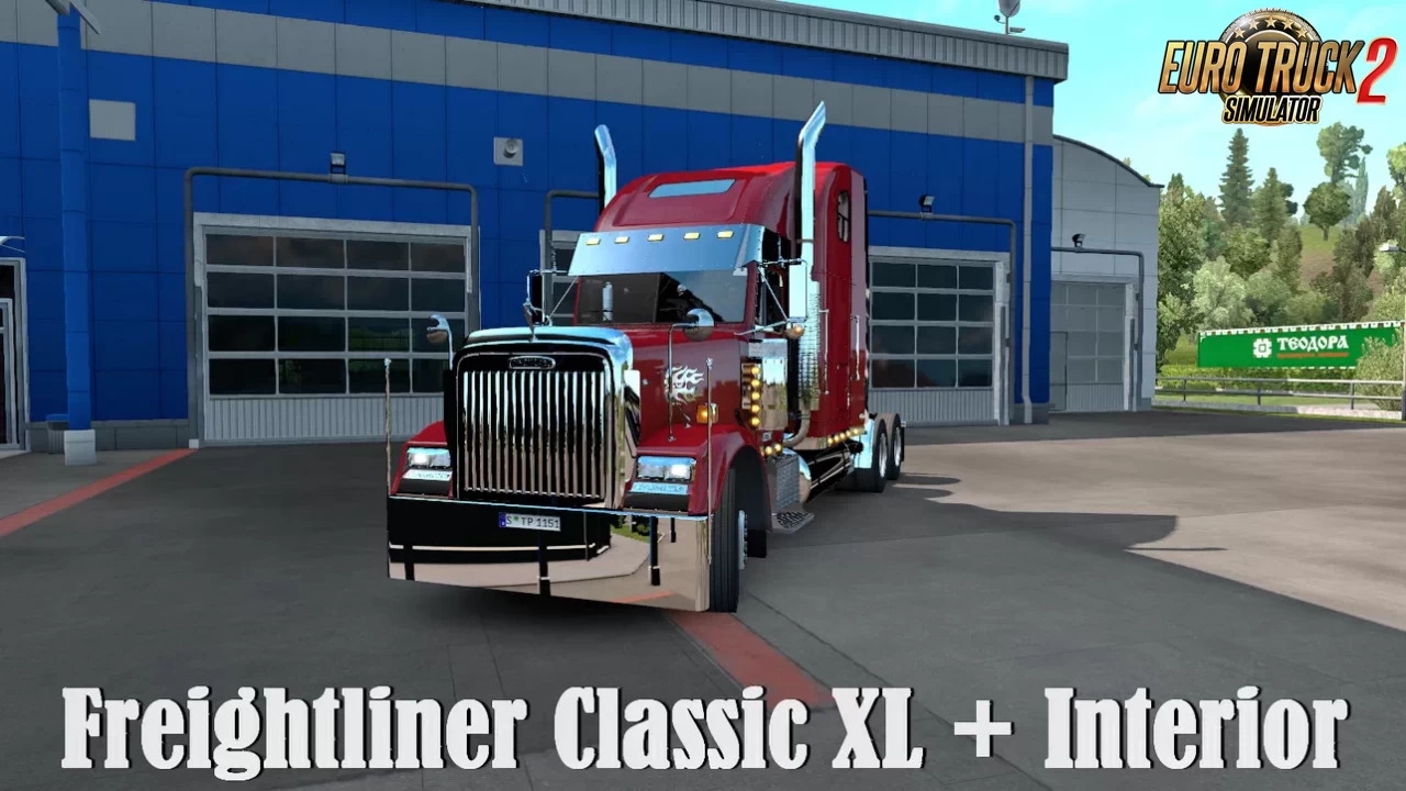 Freightliner Classic XL + Interior v1.0 (1.36.x)