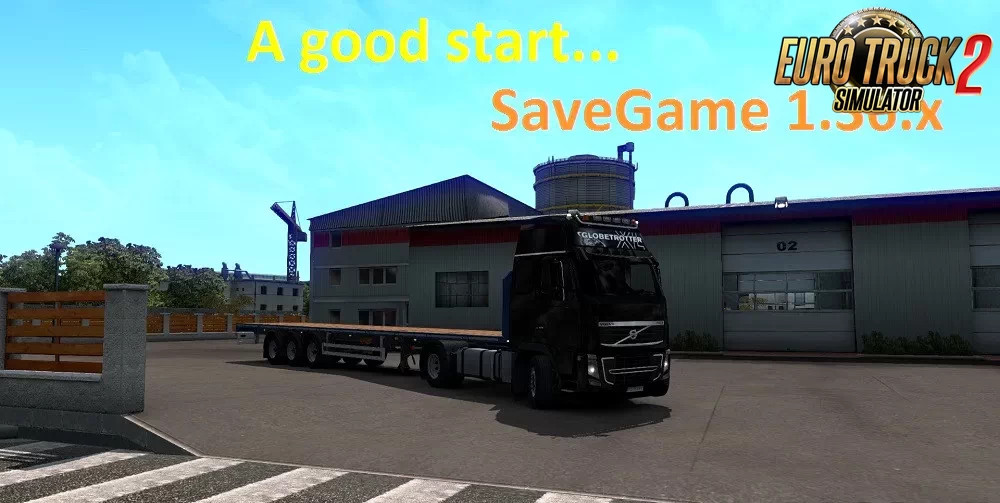 A Good Start Save Game v1.0 (1.36.x) for ETS2