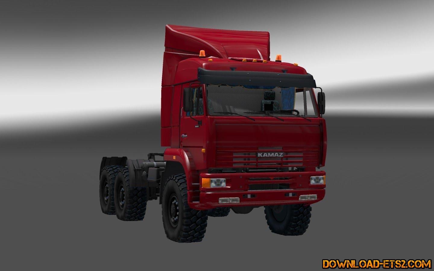 KamAZ 6460 + Interior v1.0