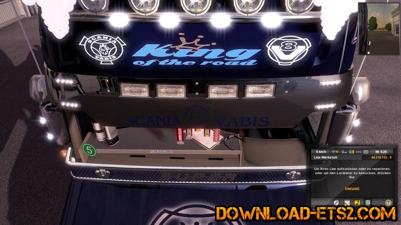 SCANIA T CAB PACK  v1.0 for ETS2