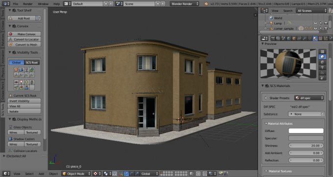 SCS Blender Tools - First Step