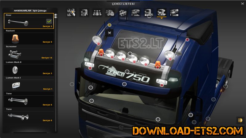 New Volvo Real Bar for ETS2