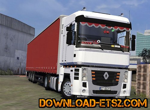 Renault Magnum 480 + Trailer for ETS2
