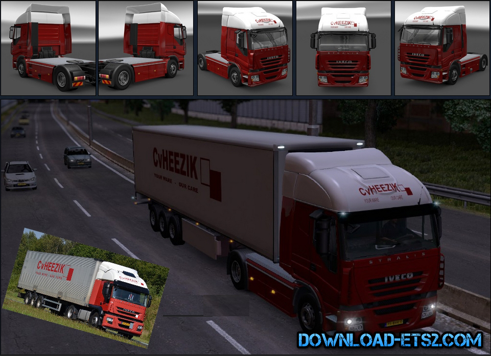 CV Heerik Combo Skin for Iveco Stralis by Priest