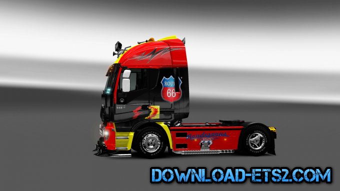 Skin Iveco Hi-Way Route 66 + Interior