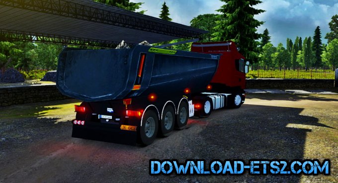 Pool Trailer for ETS2 v1.16.X