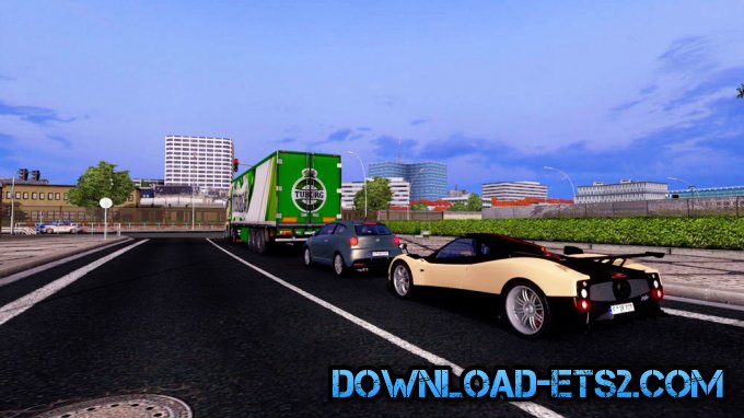 Test Drive Unlimited Traffic Pack Reworked for ETS 2