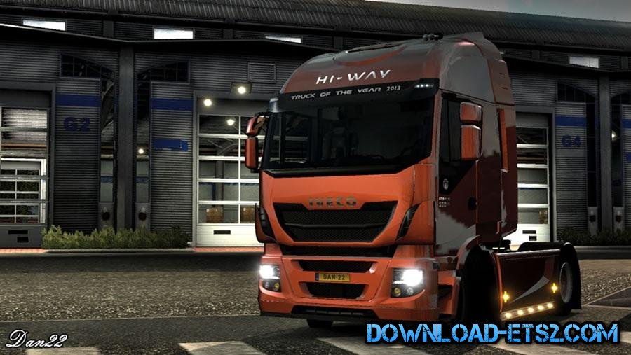 Black Headlights for Iveco Hi-Way