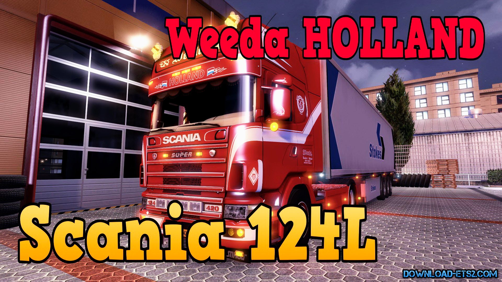 Scania 124L Weeda Holland v1.0 by FChriss