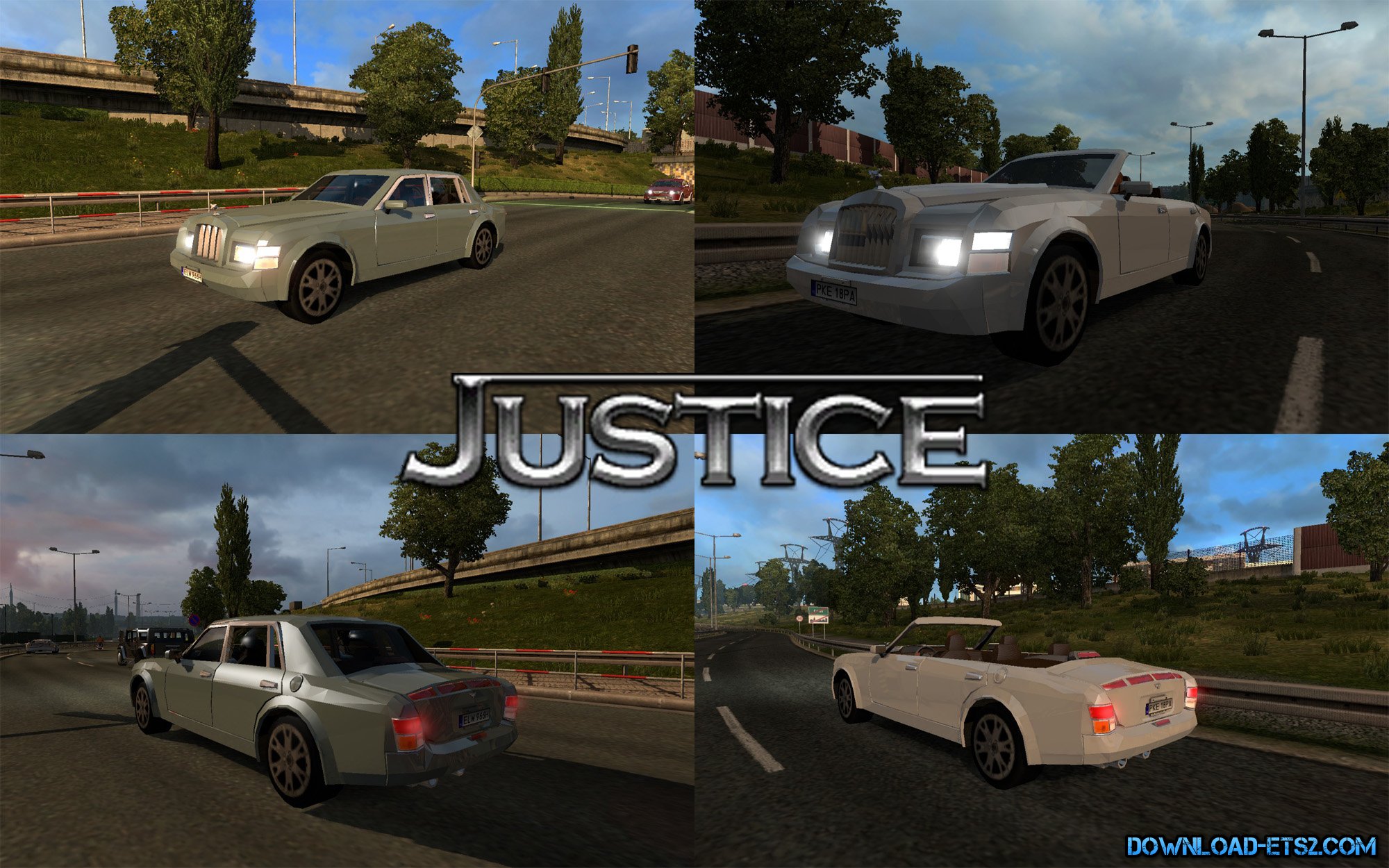 JUSTICE CAR IN TRAFFIC by alkonavt96