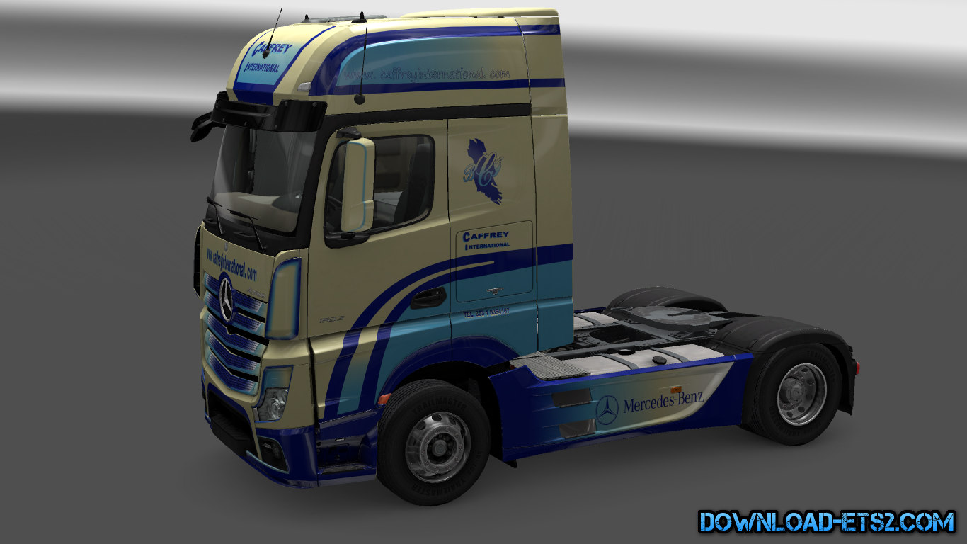 Mercedes Actros MP4 "Cafrrey International" Skin