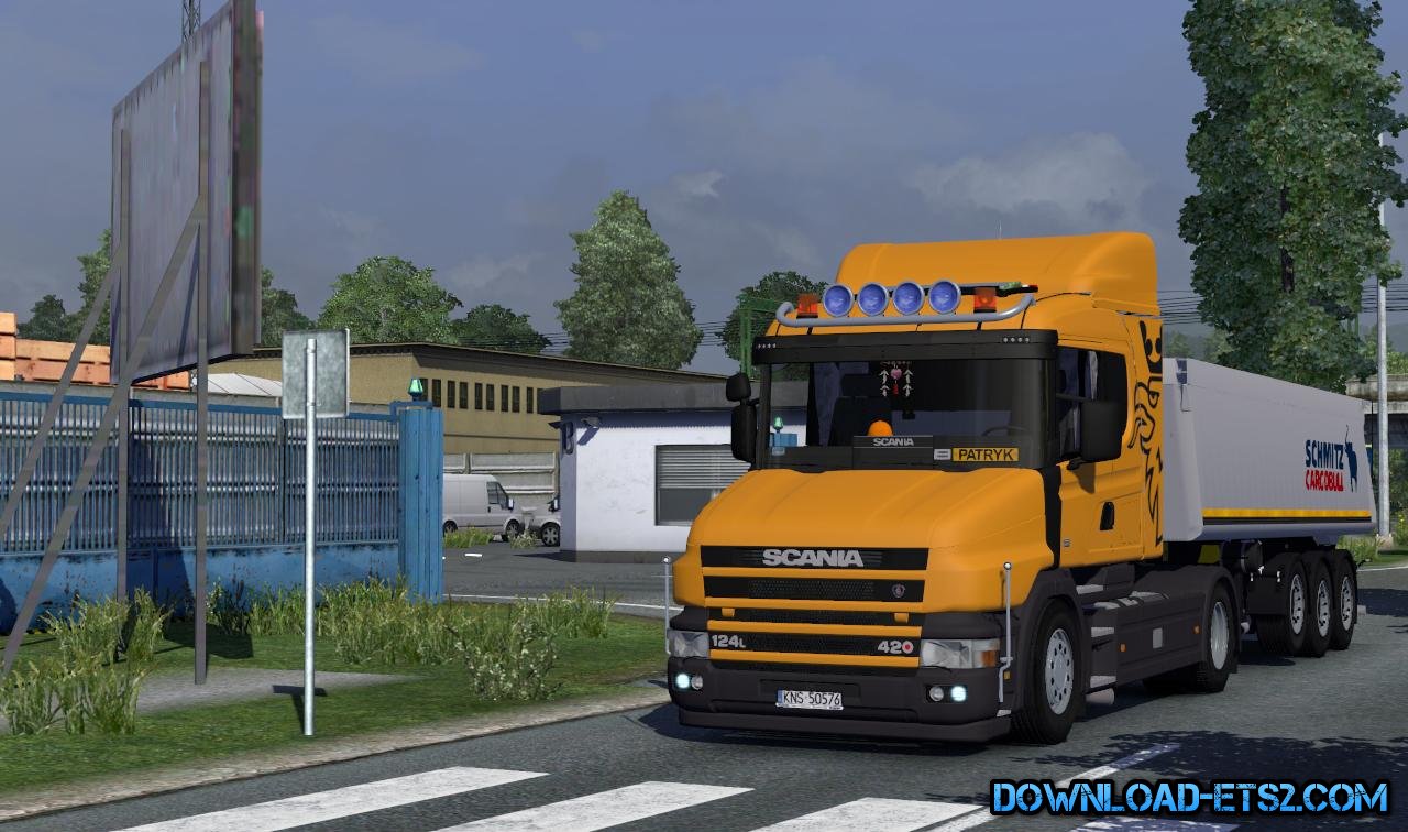 SCANIA T124 420 + INTERIOR