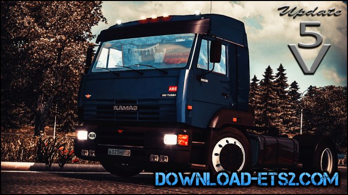Kamaz 5460 + Interior v5.0 (Final) (v1.17.x)