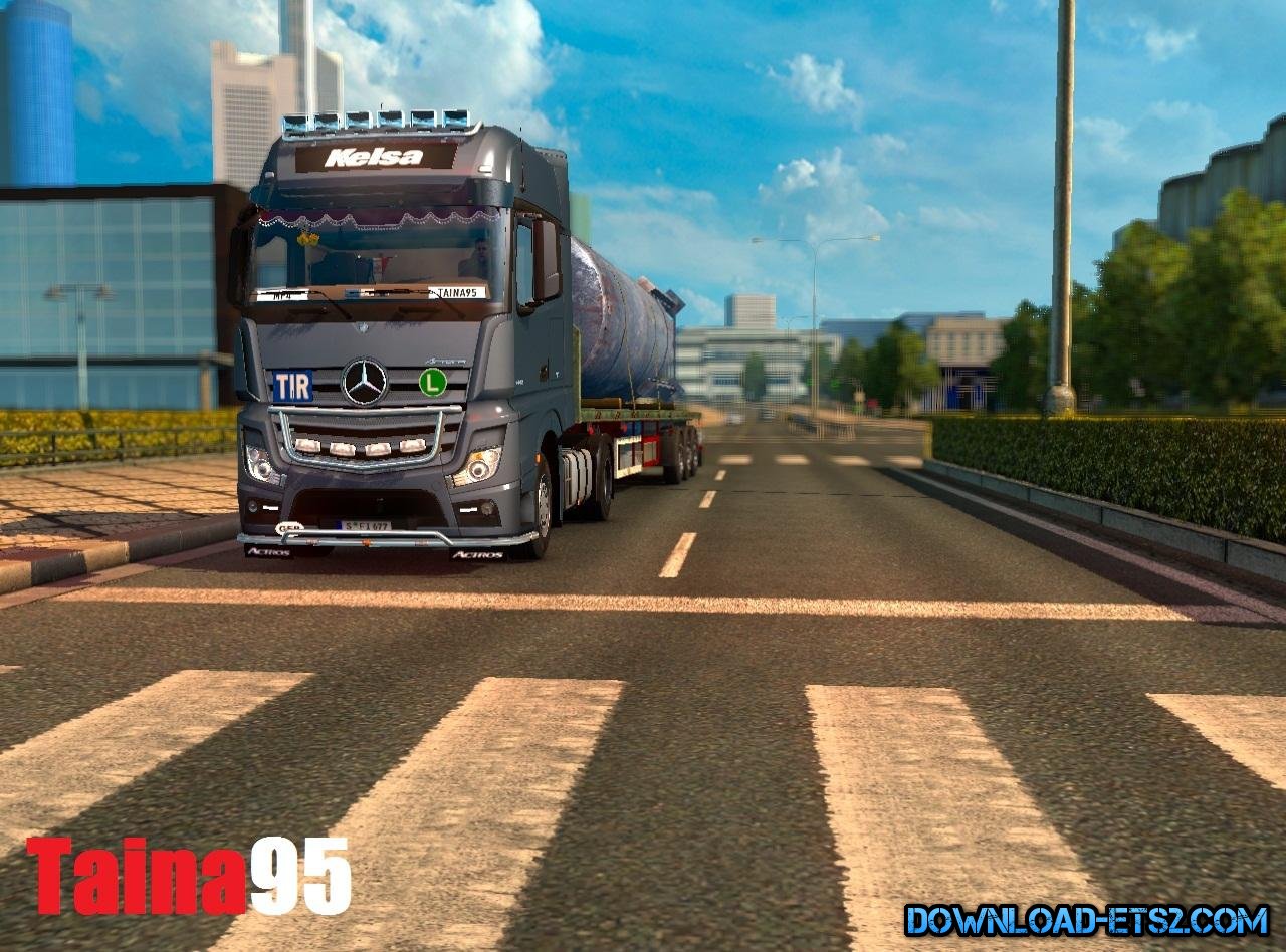 Mercedes Actros Mp4 v1.0 by Taina95
