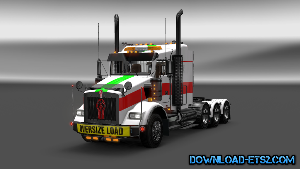 Kenworth T800 + Interior v2.1