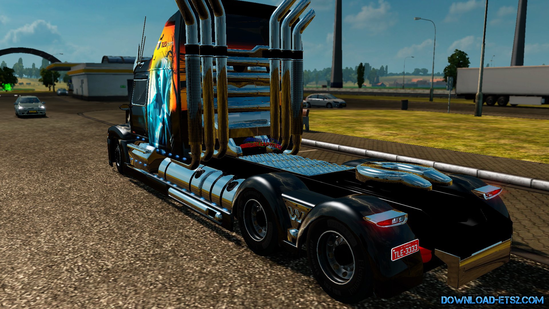 FREIGHTLINER CORONADO OPTIMUS PRIME STEWEN EDITION