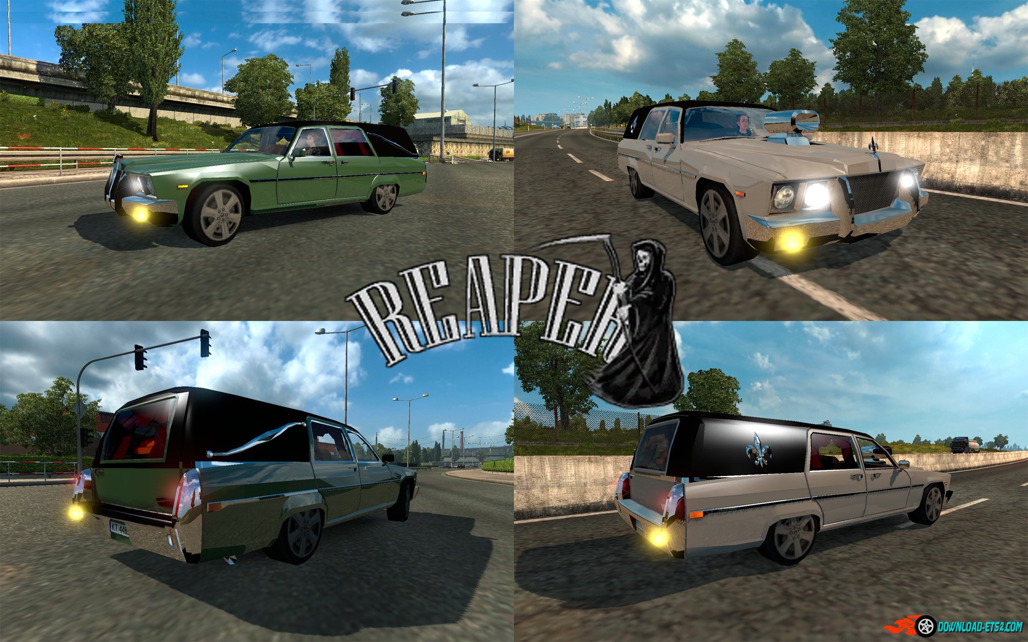 "Reaper" Car for AI Traffic by alkonav96