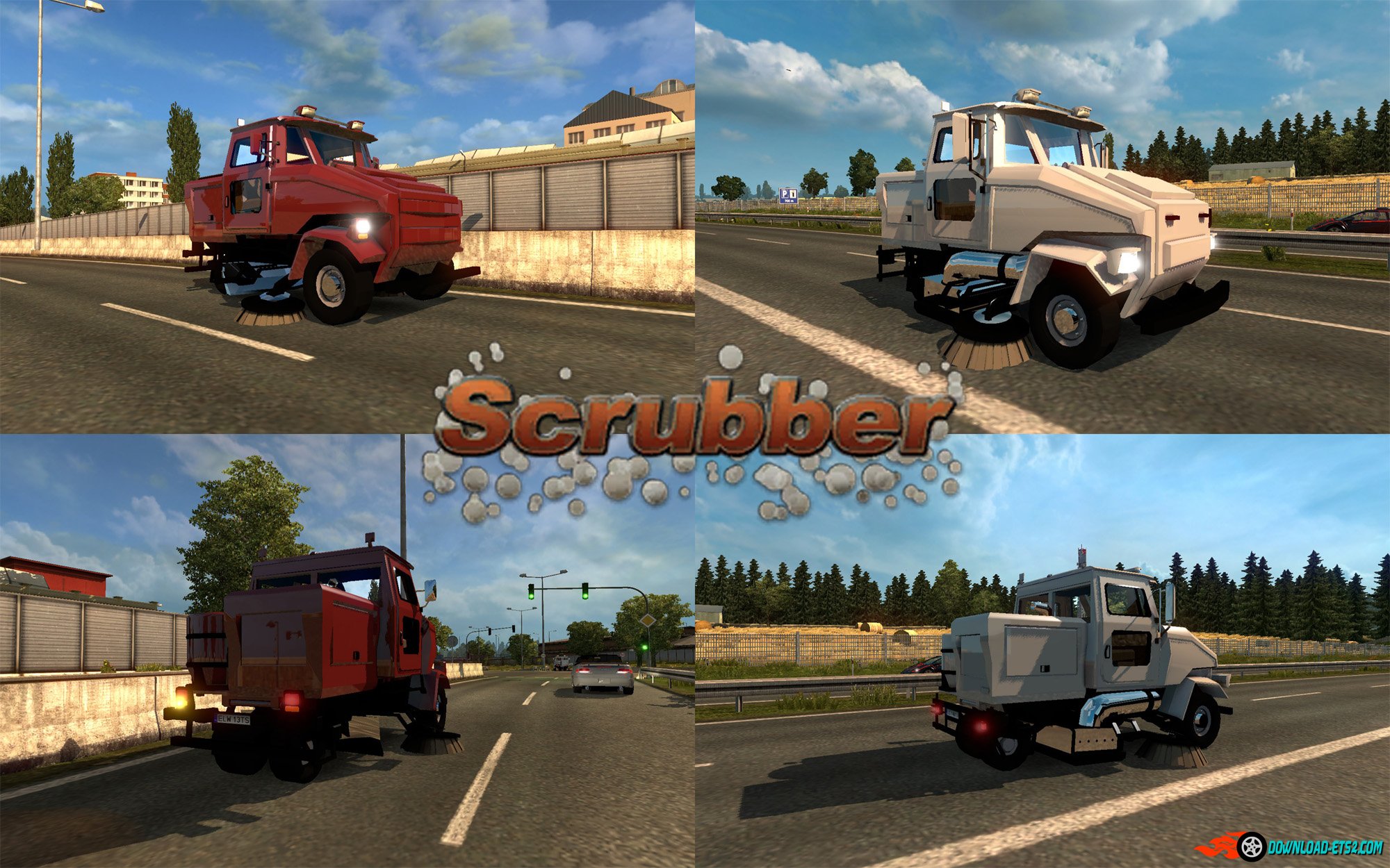 "SCRUBBER" CAR IN TRAFFIC by alkonav96