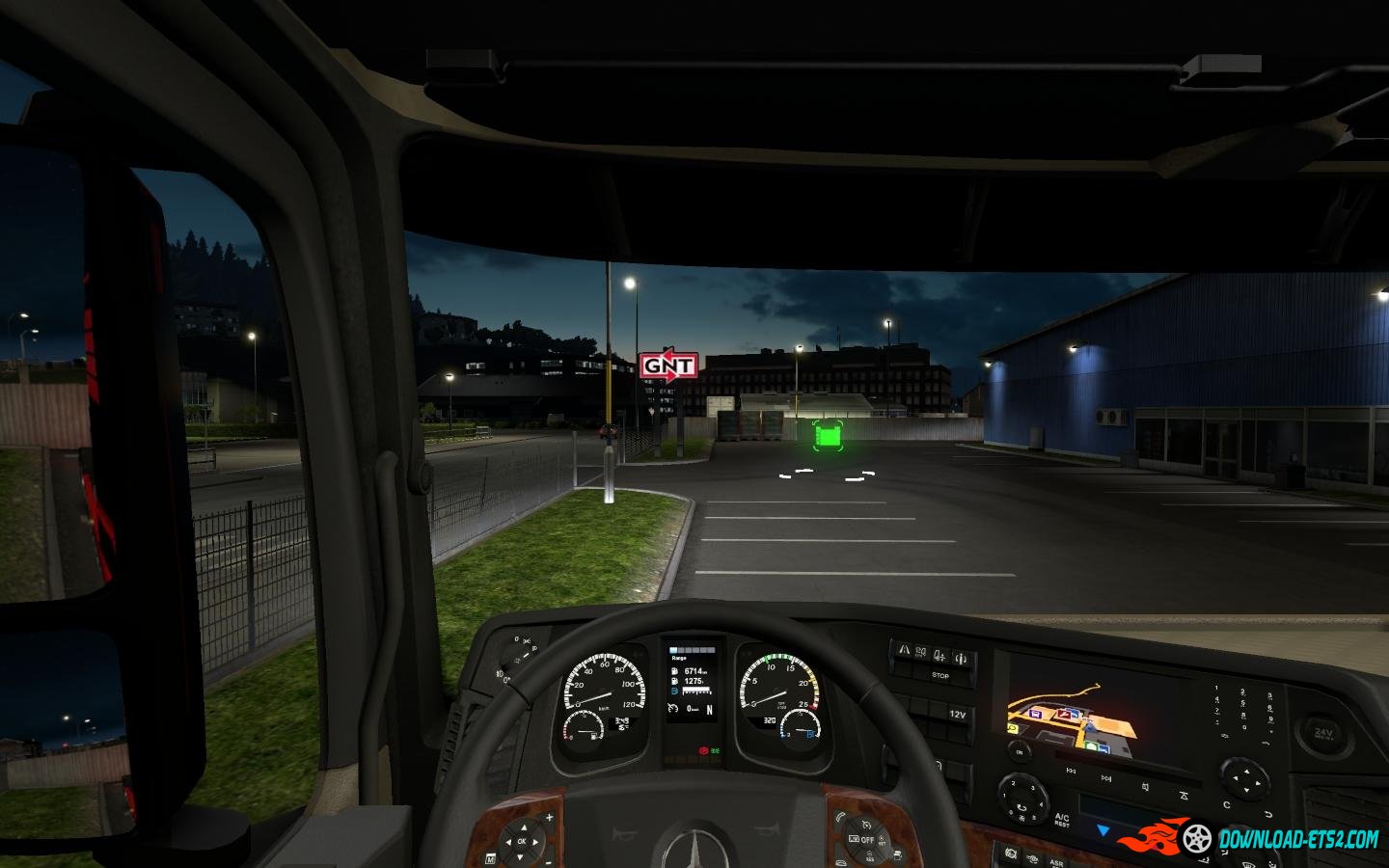 Mercedes MP4 display black by NaOm