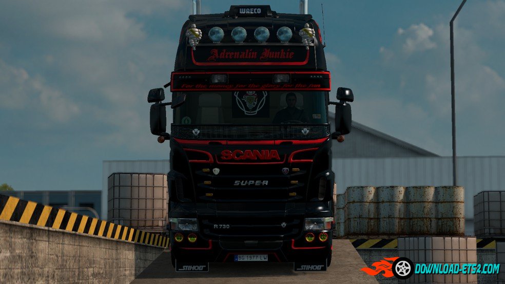 Adrenalin Junkie Skin for Scania RJL