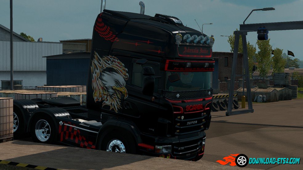 Adrenalin Junkie Skin for Scania RJL