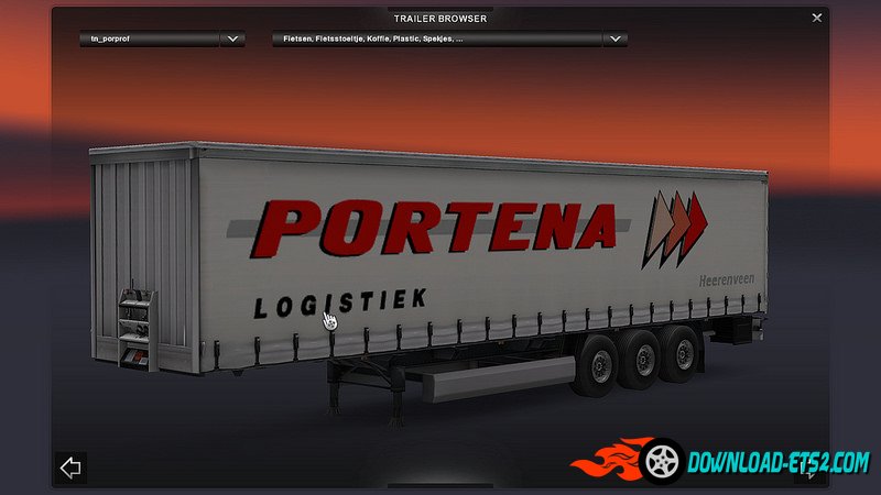 "Portena - Heerenveen" Trailers Skin v2.0