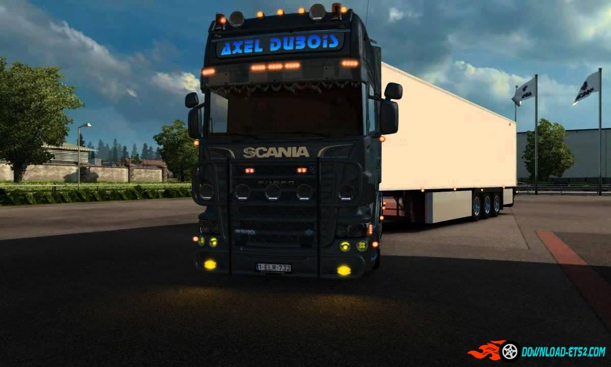 SCANIA ALEX DUBOIS + NEW LAMBERET SR2