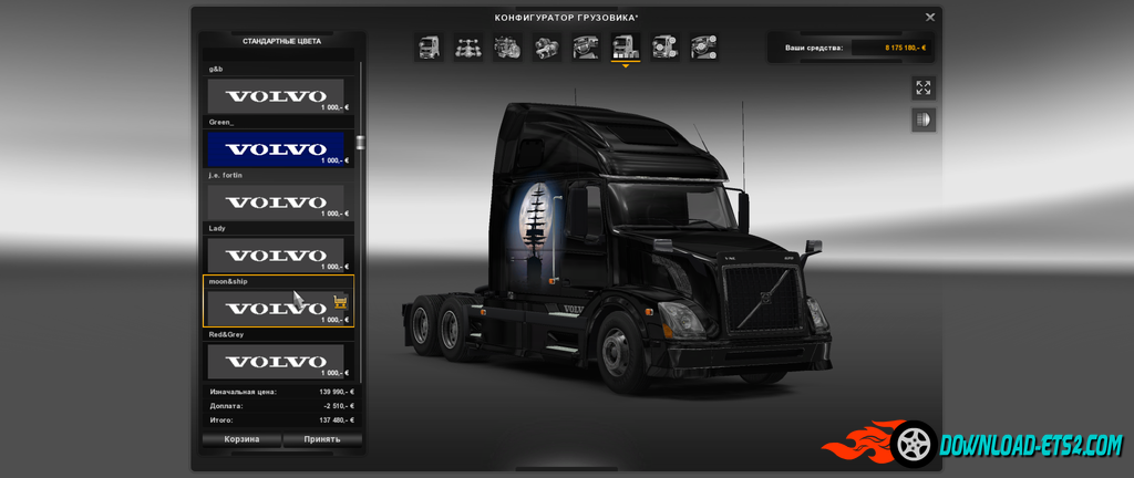 Skinpack for Volvo VNL670 v.6