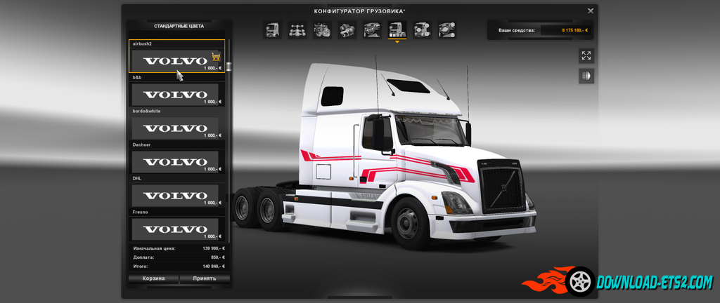 Skinpack for Volvo VNL670 v.6