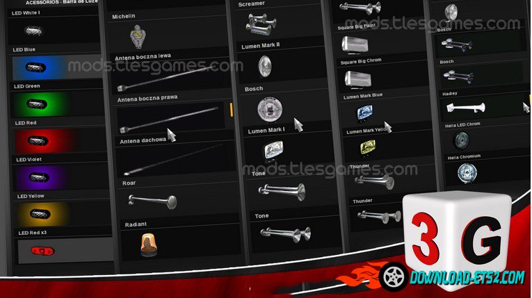 Accessories for all trucks v1.19.x