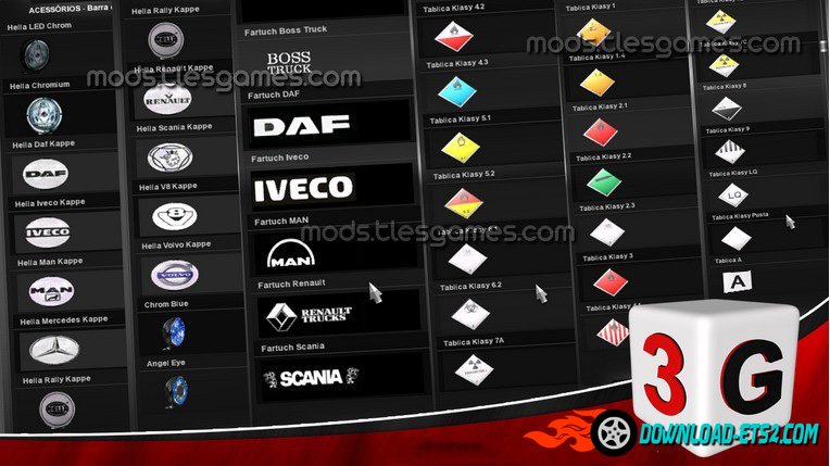 Accessories for all trucks v1.19.x