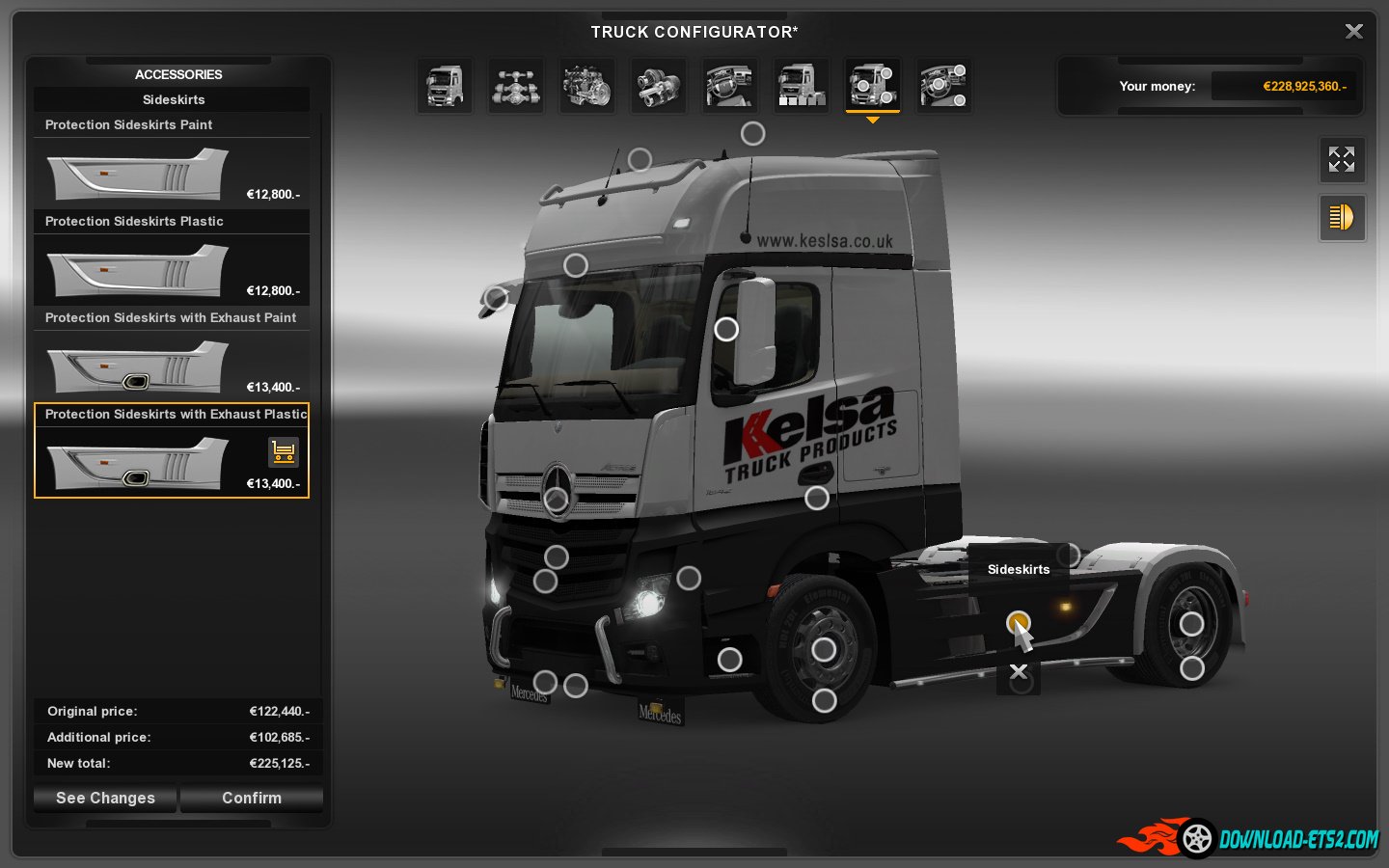 MERCEDES ACTROS MPIV 2014 + TUNING FINAL