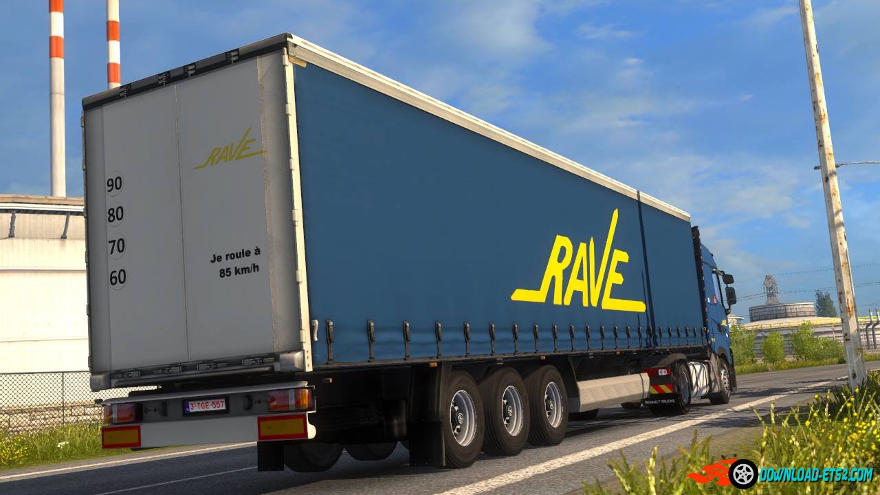 Profiliner Trailer Transports Rave Skin
