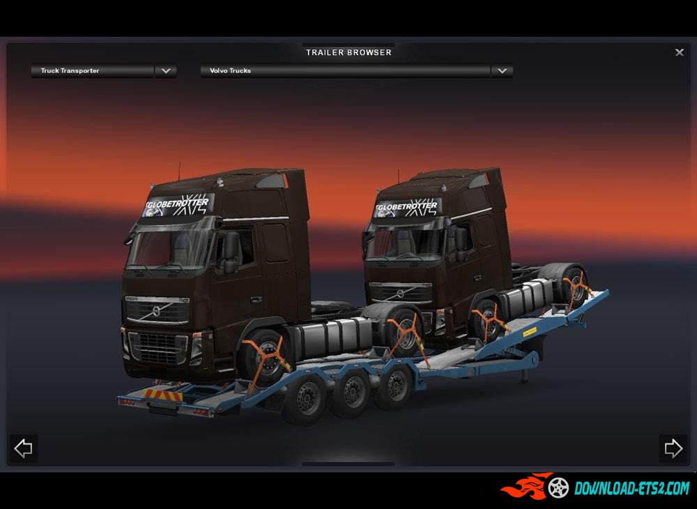 Another Cargo for Truck Transporter