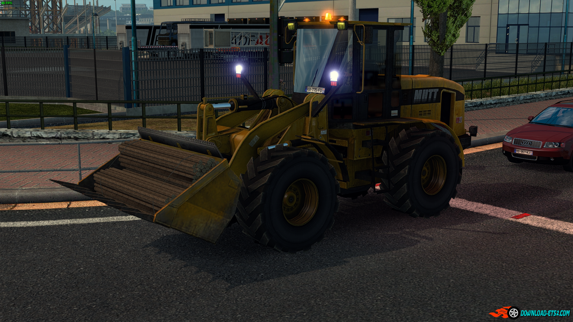 Tractor in traffic by AlexGold