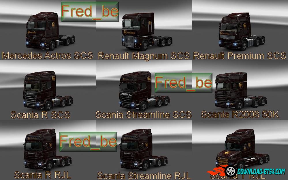 UPS Combo Skin Pack V1.20