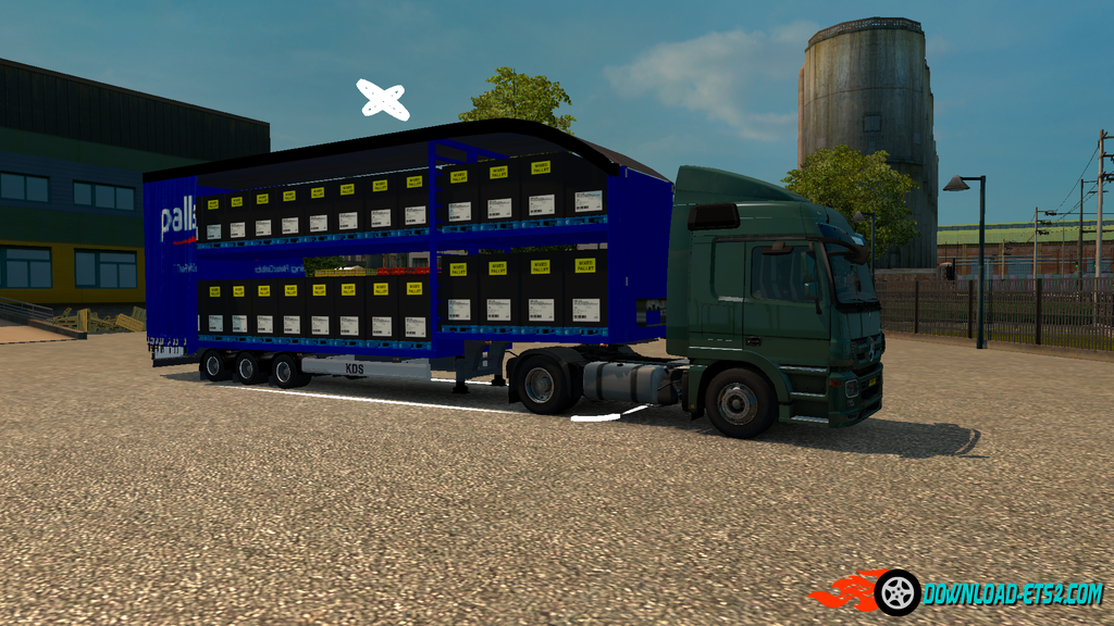 Double-deck trailer with animation[1.20.x]