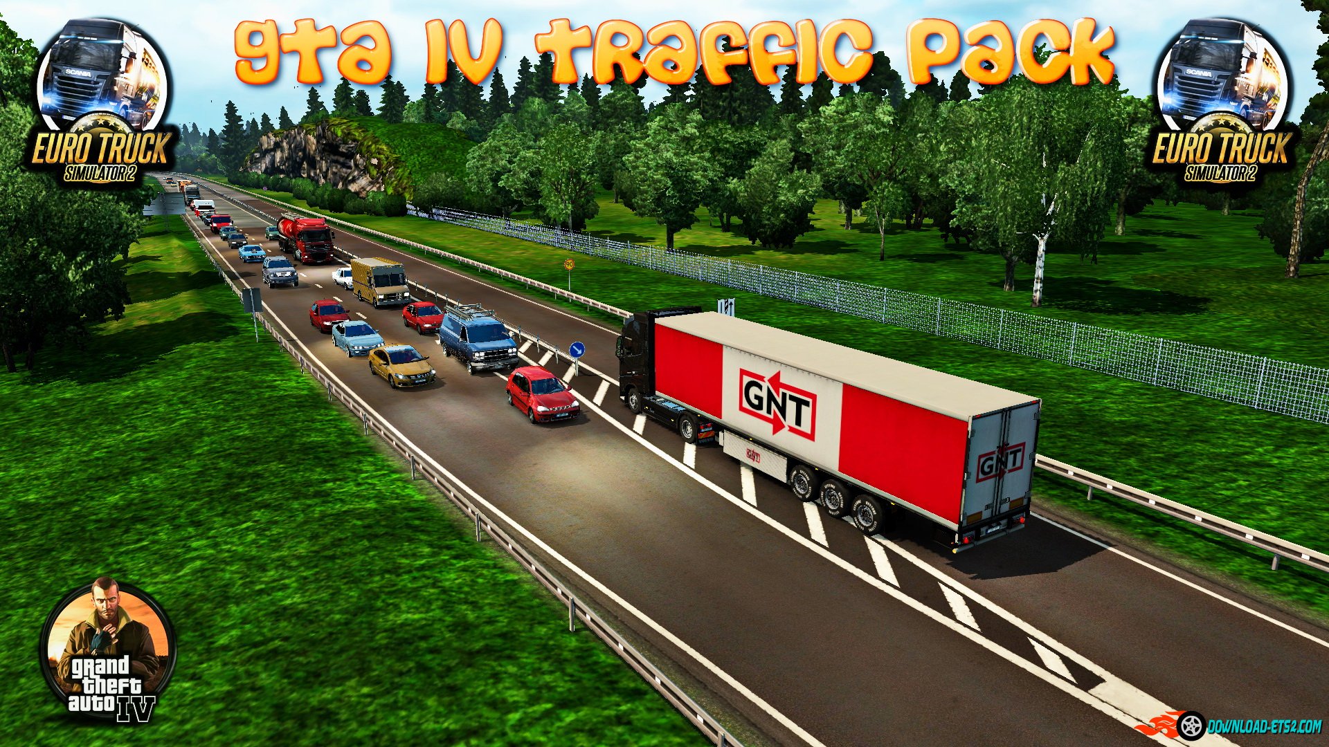 GTA IV Traffic Pack v1.1 (Final Edition) by alkonavt96