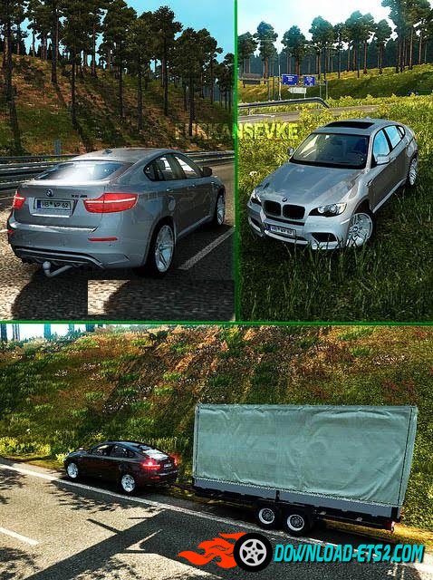 BMW X6 v3.3 + WheelPack +Trailer [1.20.x]