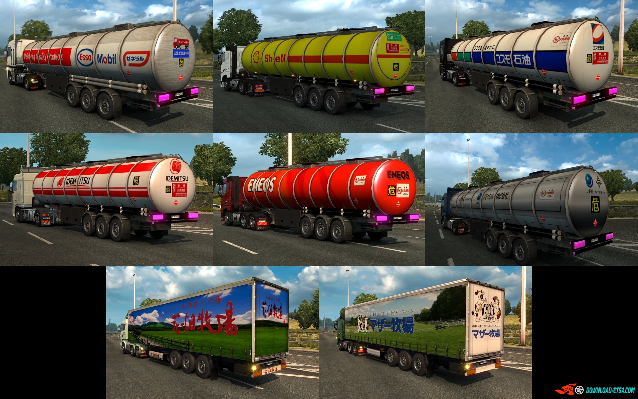 JAPAN TRAILERS TRAFFIC PACK V2.0