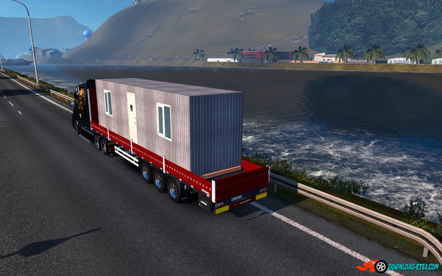 CONTAINER TRAILER [GREEN] v1.20.X