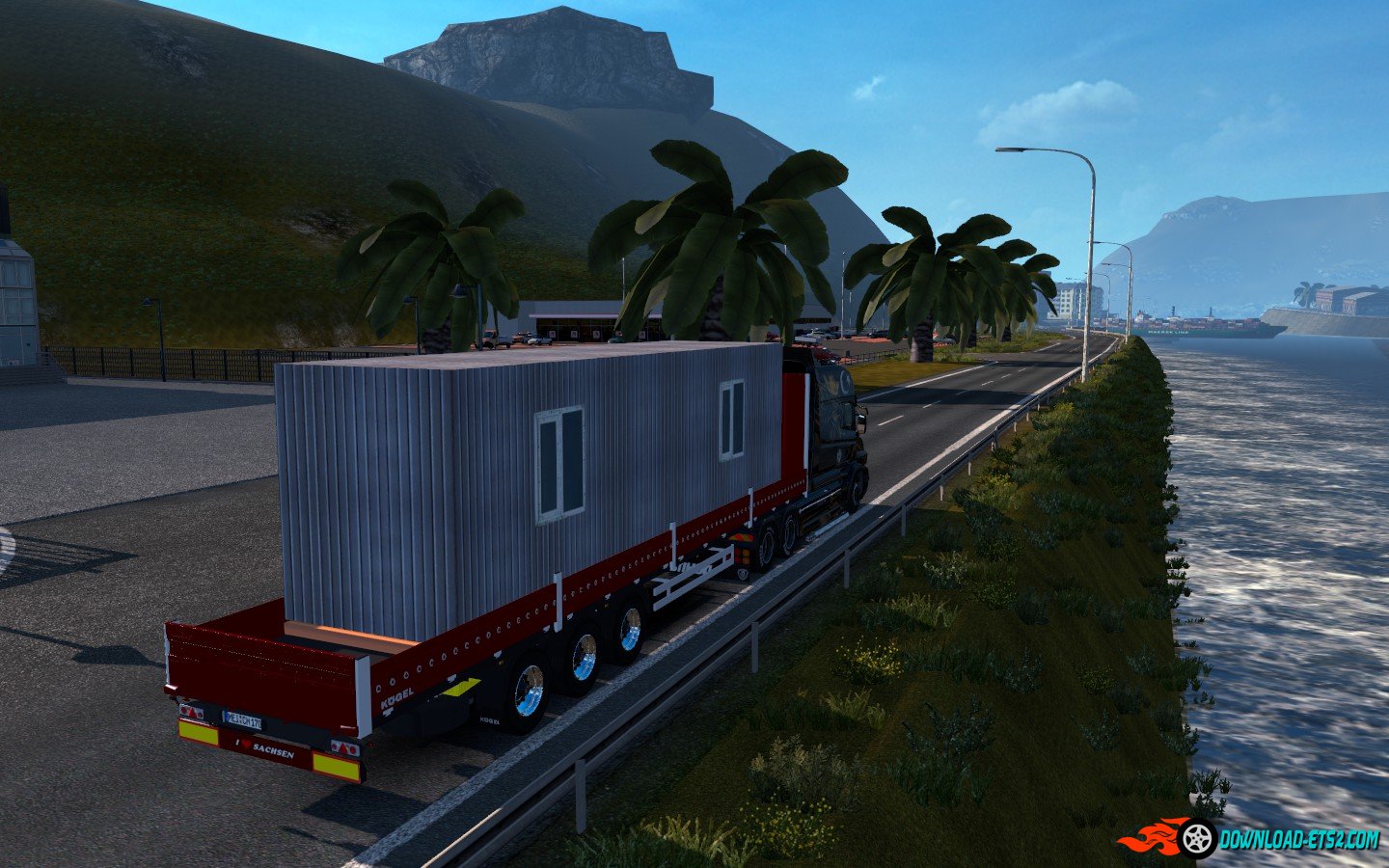CONTAINER TRAILER [GREEN] v1.20.X