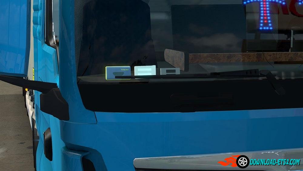 NAMEPLATE + TELEPASS FOR MAN EURO 6